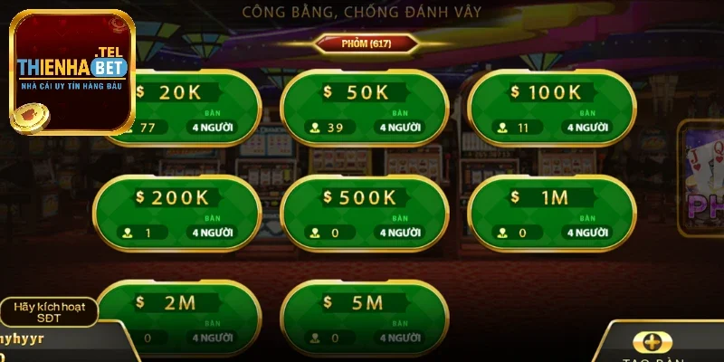 Phỏm Tại Thienhabet - Trò Chơi Đánh Bạc Online Số 1 Hiện Nay 3 Hướng dẫn cách chơi Phỏm thắng lớn