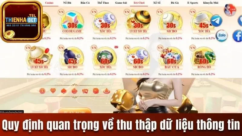 Chính Sách Bảo Mật - Toàn Bộ Thông Tin An Toàn Và Bảo Mật 3 Quy định quan trọng về thu thập dữ liệu thông tin